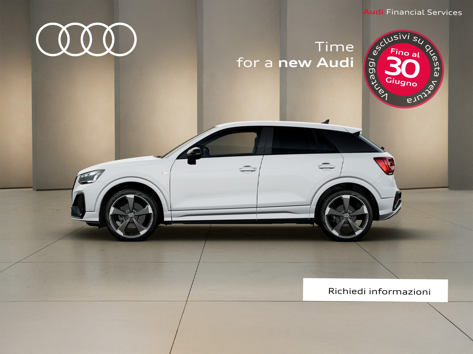 Audi Q2 30 2.0 tdi identity black
