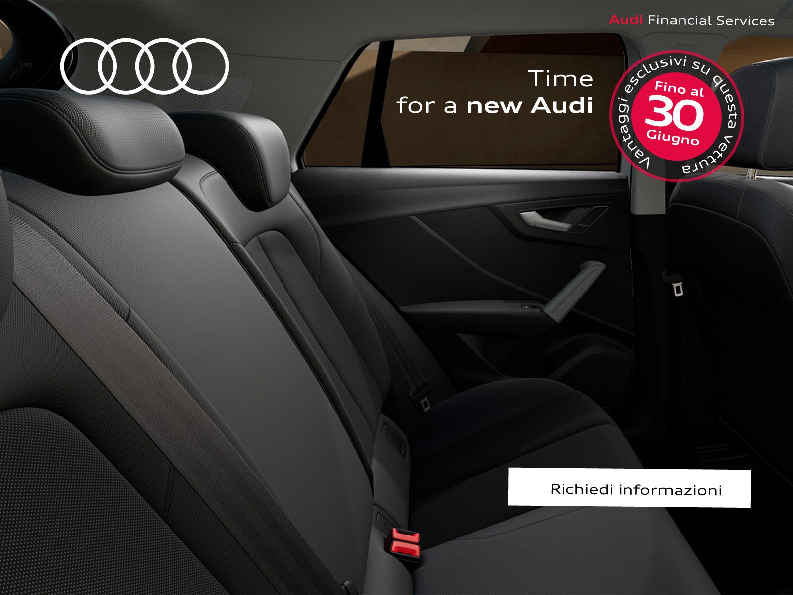 Audi Q2 30 2.0 tdi identity black