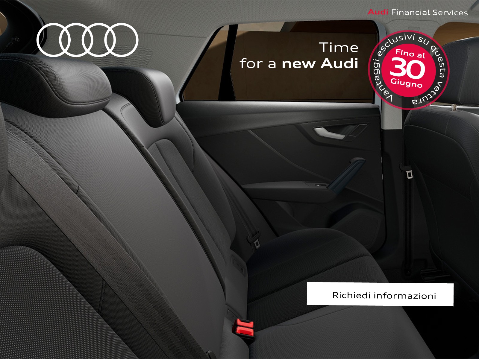 Audi Q2 35 1.5 tfsi identity black s-tronic
