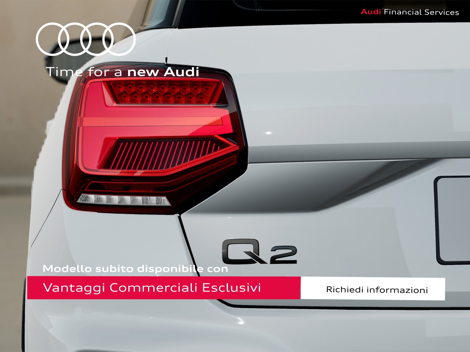 Audi Q2 30 2.0 tdi identity black