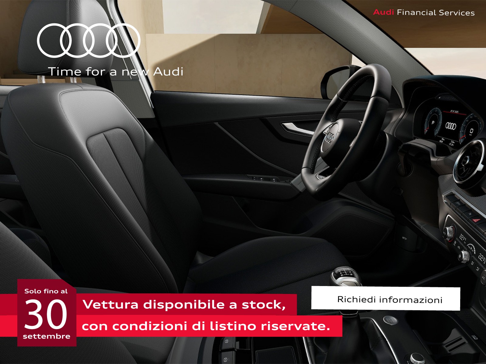 Audi Q2 30 2.0 tdi identity black