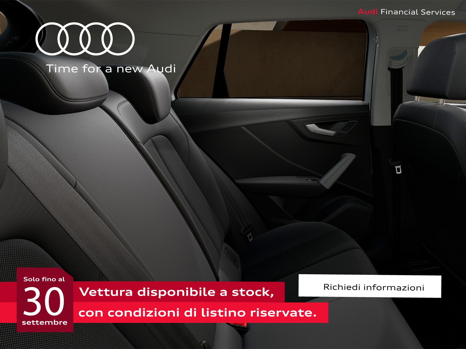 Audi Q2 30 2.0 tdi identity black