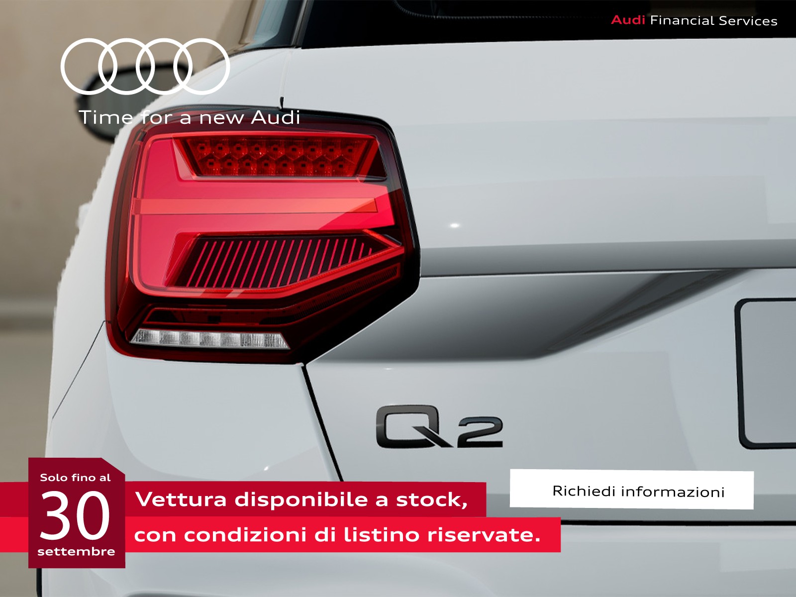 Audi Q2 30 2.0 tdi identity black