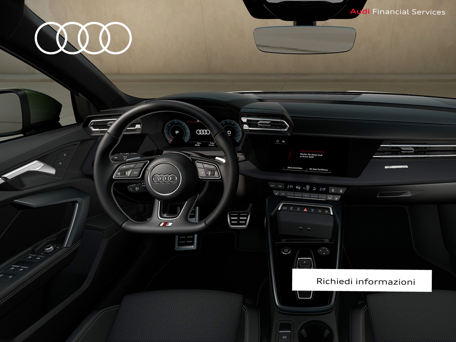 Audi A3 sportback 2.0 tdi s line edition 150cv s-tronic