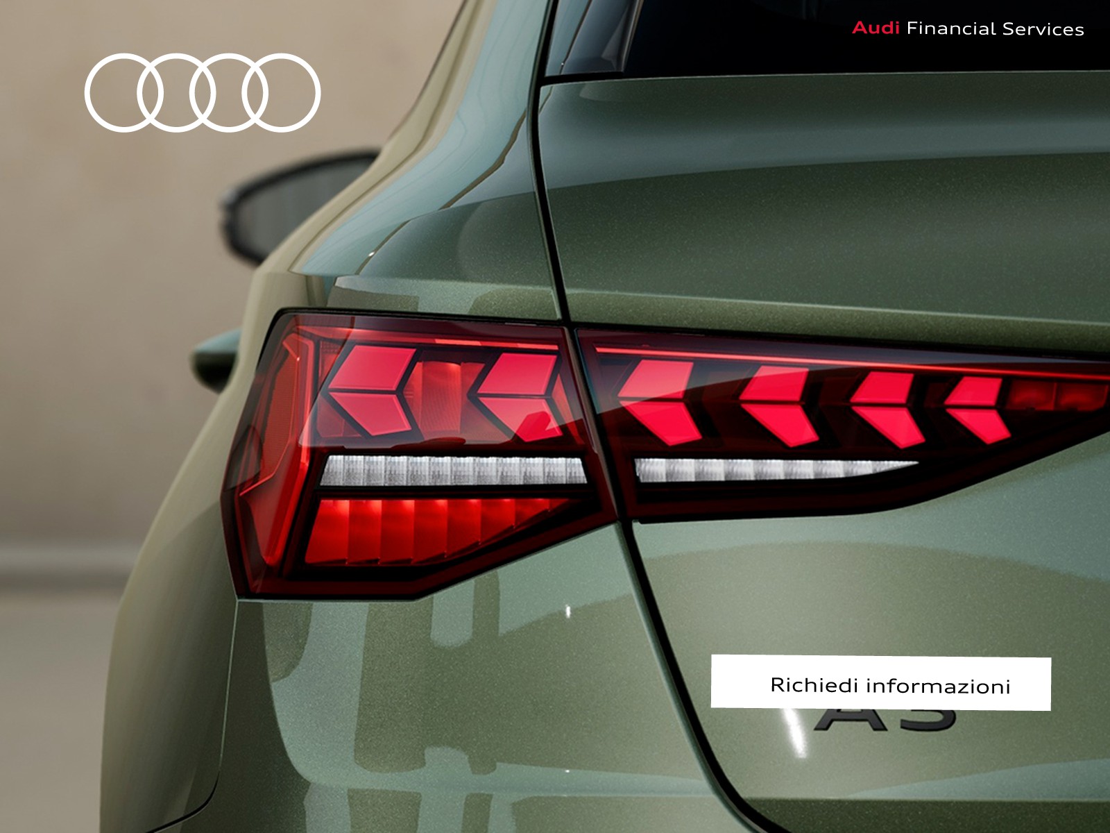 Audi A3 sportback 1.5 tfsi e s line edition 204cv s-tronic