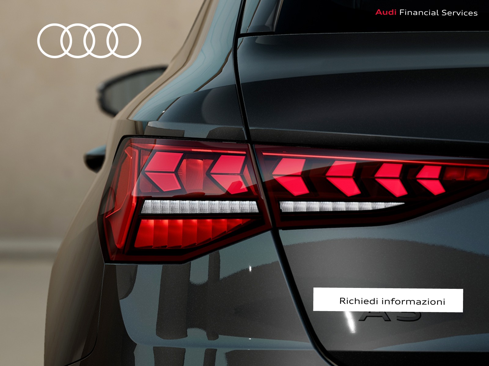 Audi A3 sportback 1.5 tfsi e s line edition 204cv s-tronic