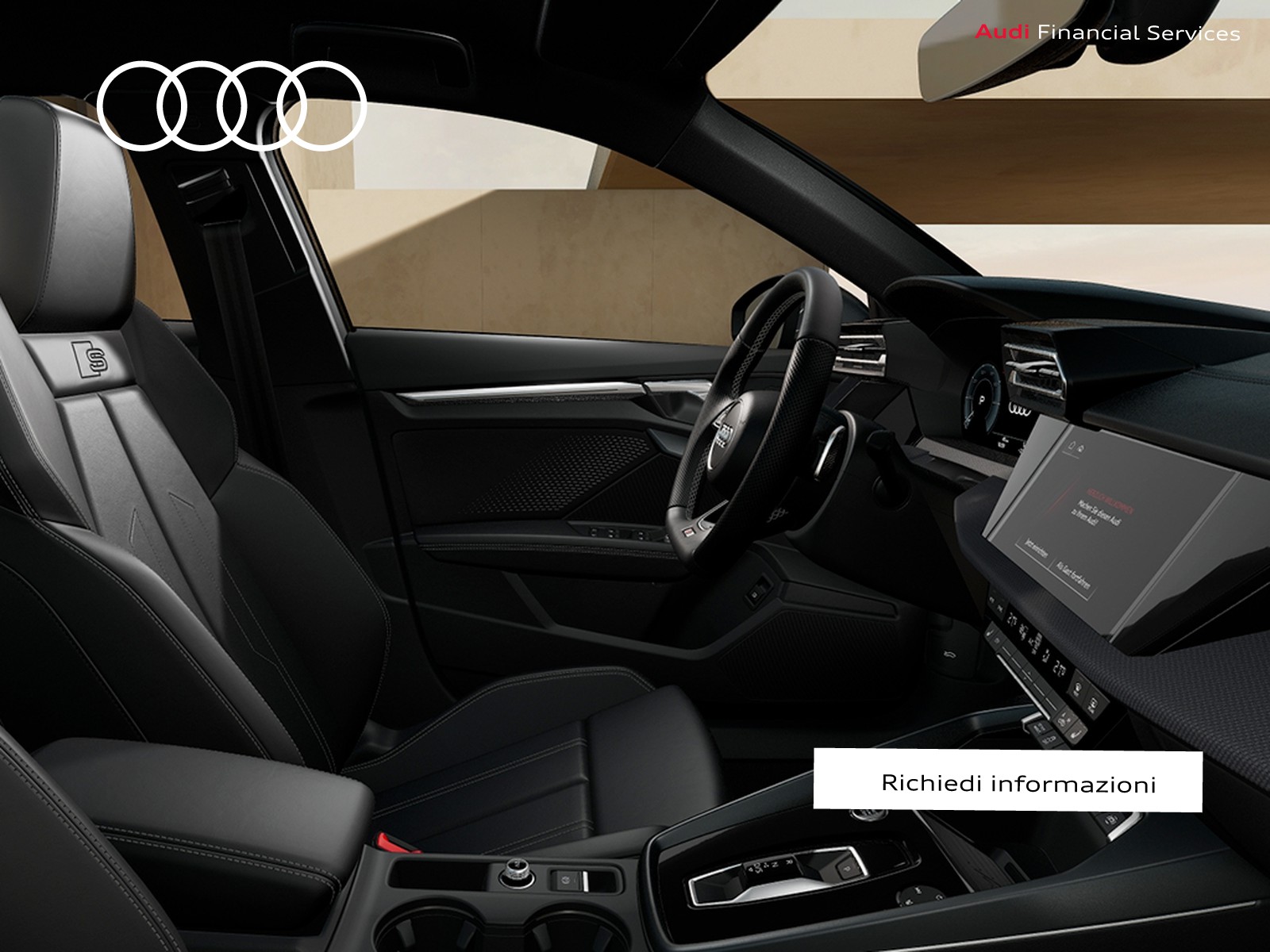 Audi A3 sportback 1.5 tfsi e s line edition 204cv s-tronic