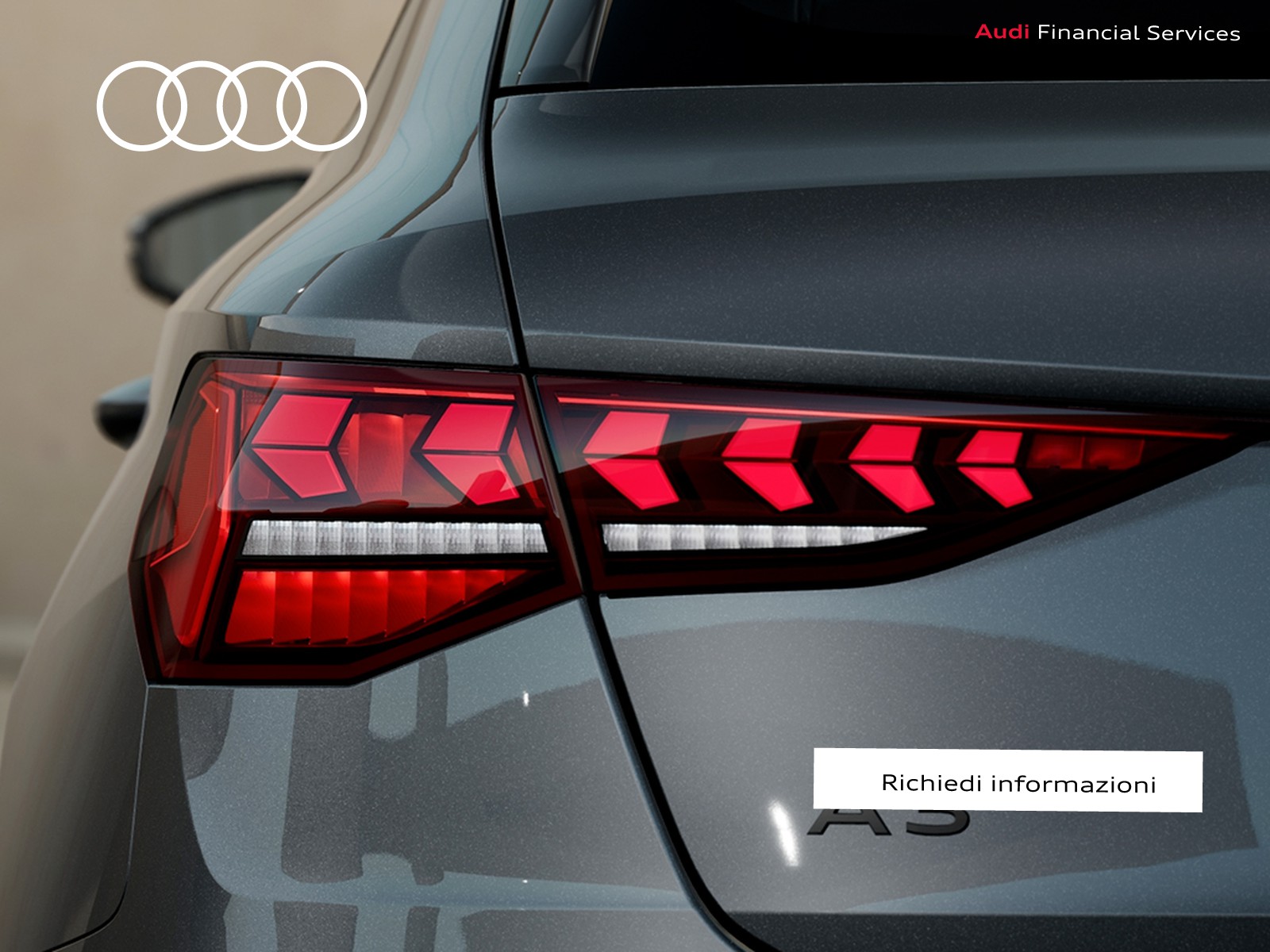 Audi A3 sportback 1.5 tfsi e s line edition 204cv s-tronic