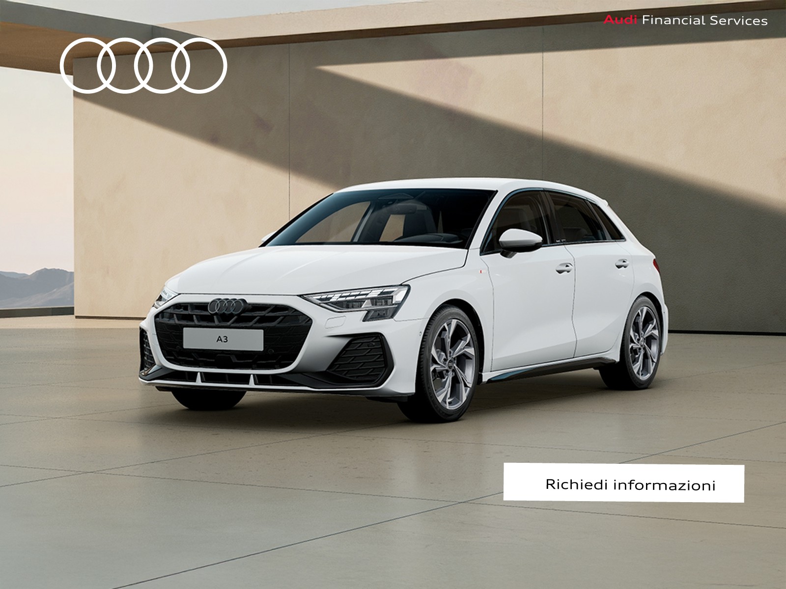 Audi A3 sportback 1.5 tfsi mhev s line edition 116cv s-tronic