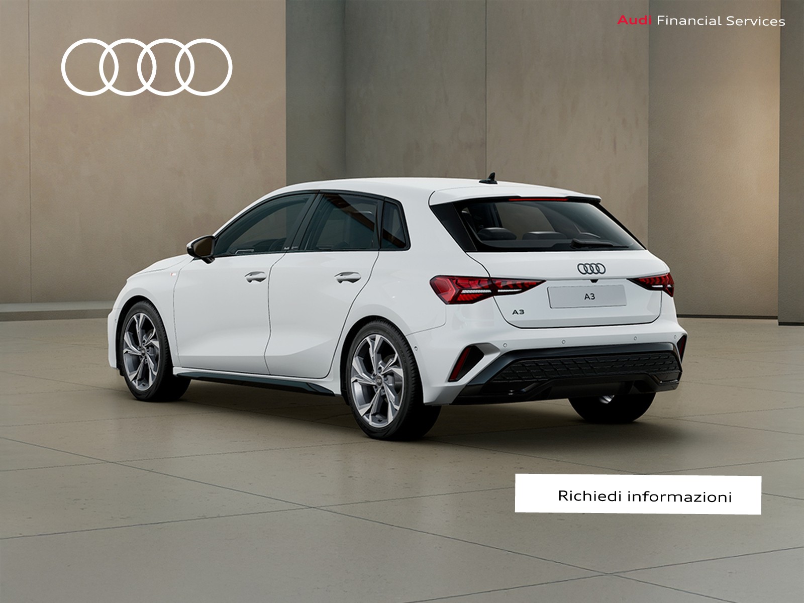 Audi A3 sportback 1.5 tfsi mhev s line edition 116cv s-tronic