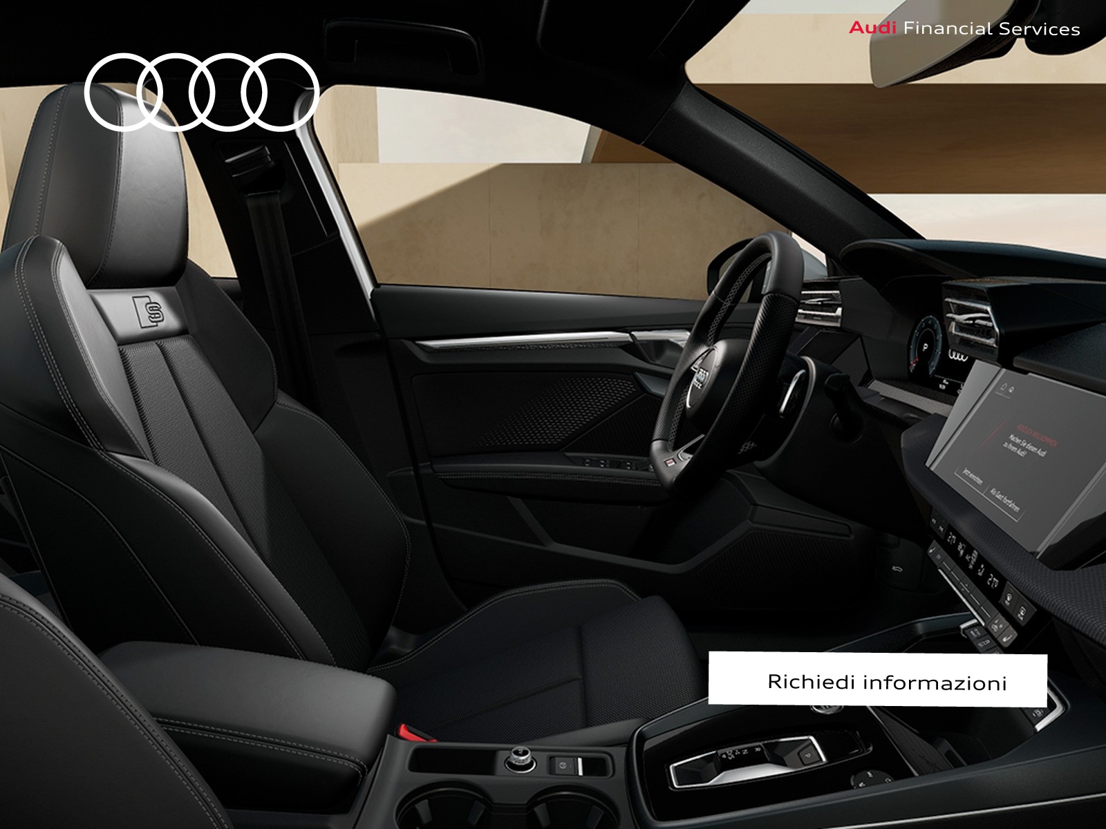 Audi A3 sportback 1.5 tfsi mhev s line edition 116cv s-tronic