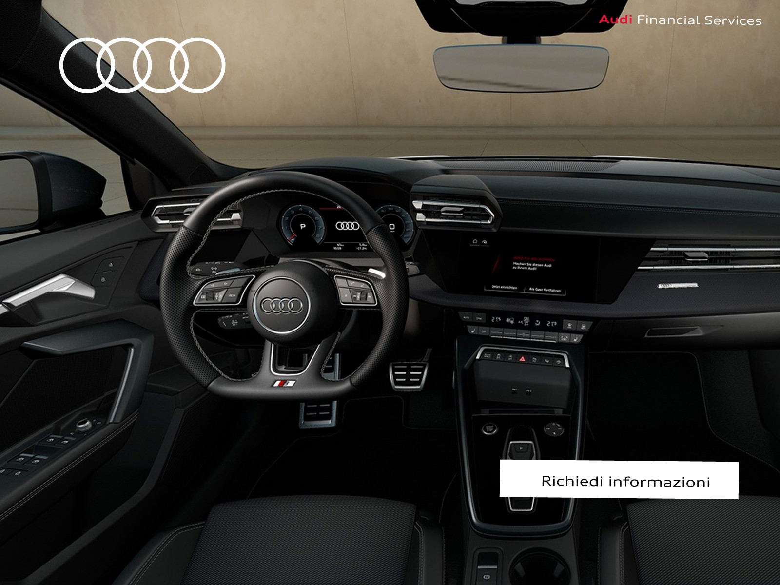 Audi A3 sportback 1.5 tfsi mhev s line edition 150cv s-tronic