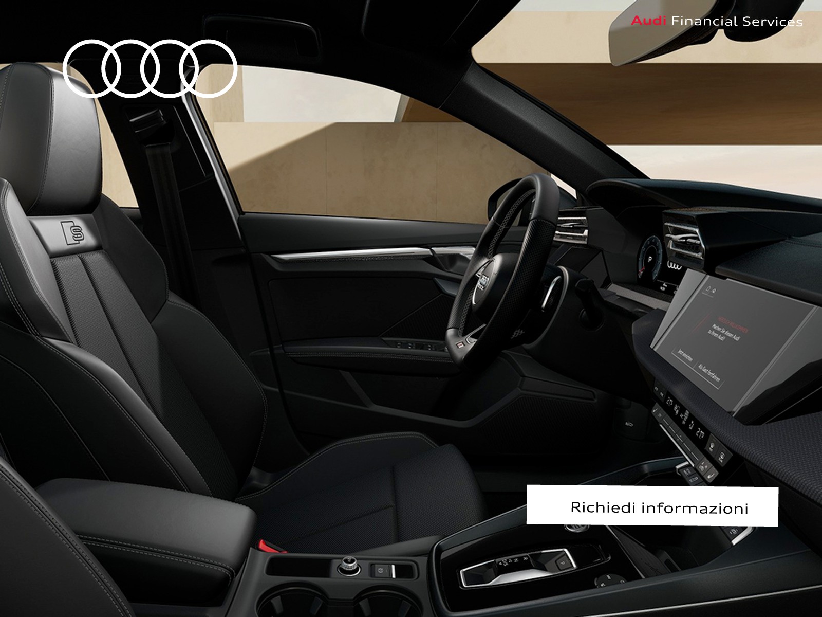 Audi A3 sportback 1.5 tfsi mhev s line edition 150cv s-tronic