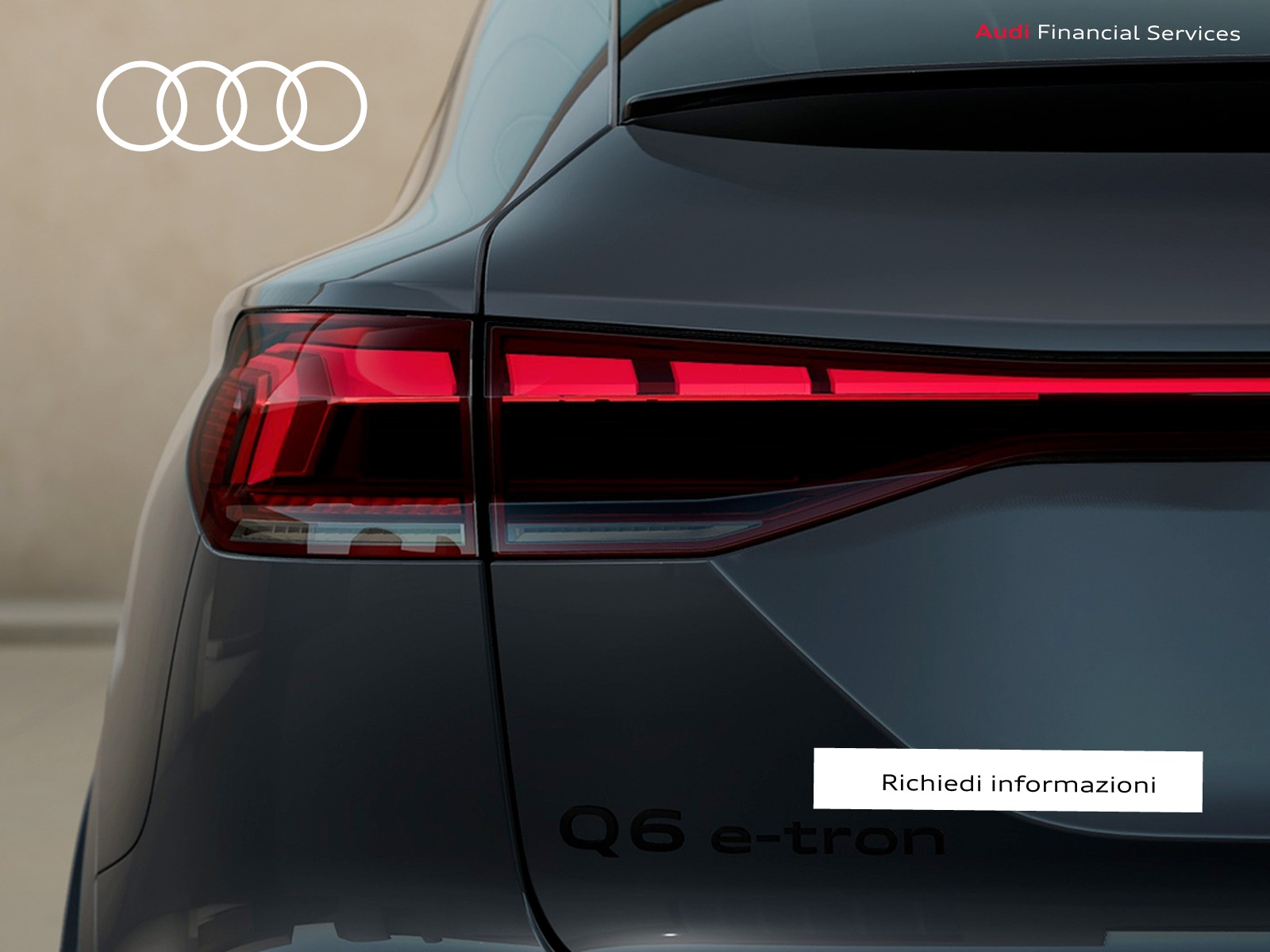 Audi Q6 e-tron sportback e-tron performance s line 326cv