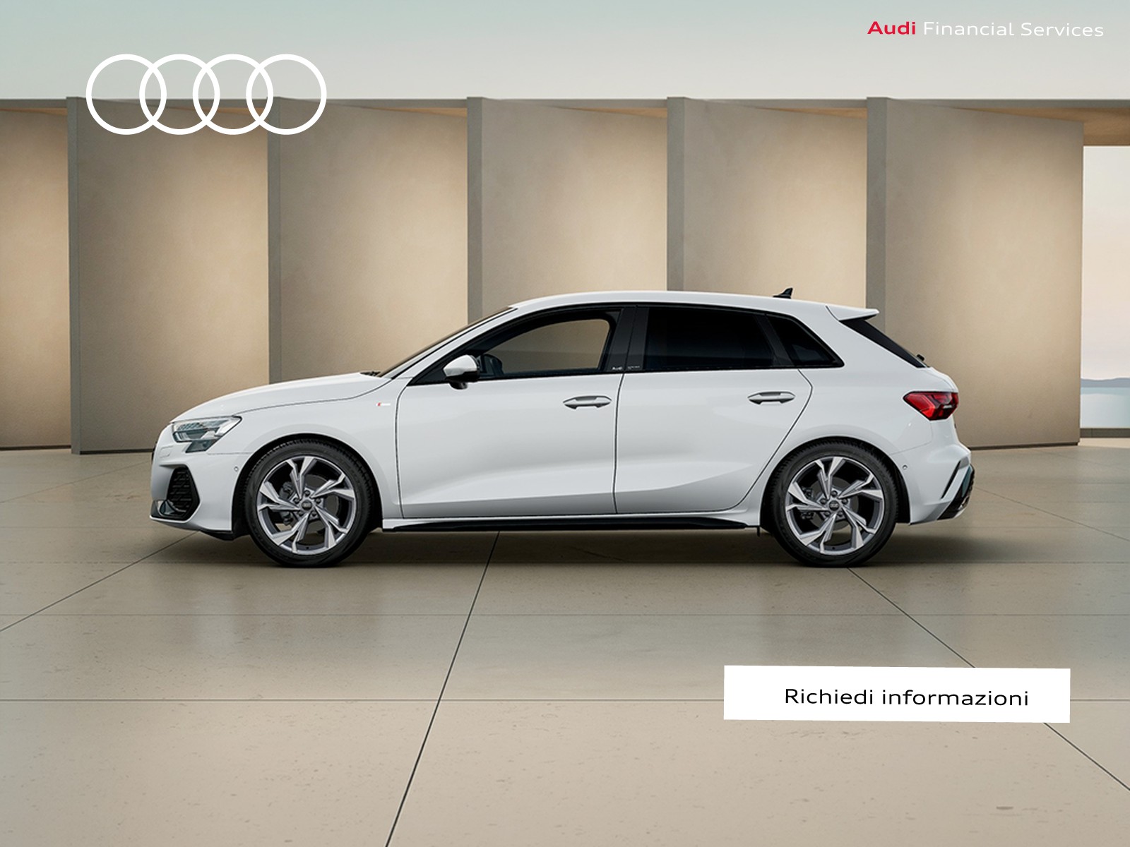 Audi A3 sportback 1.5 tfsi mhev s line edition 150cv s-tronic