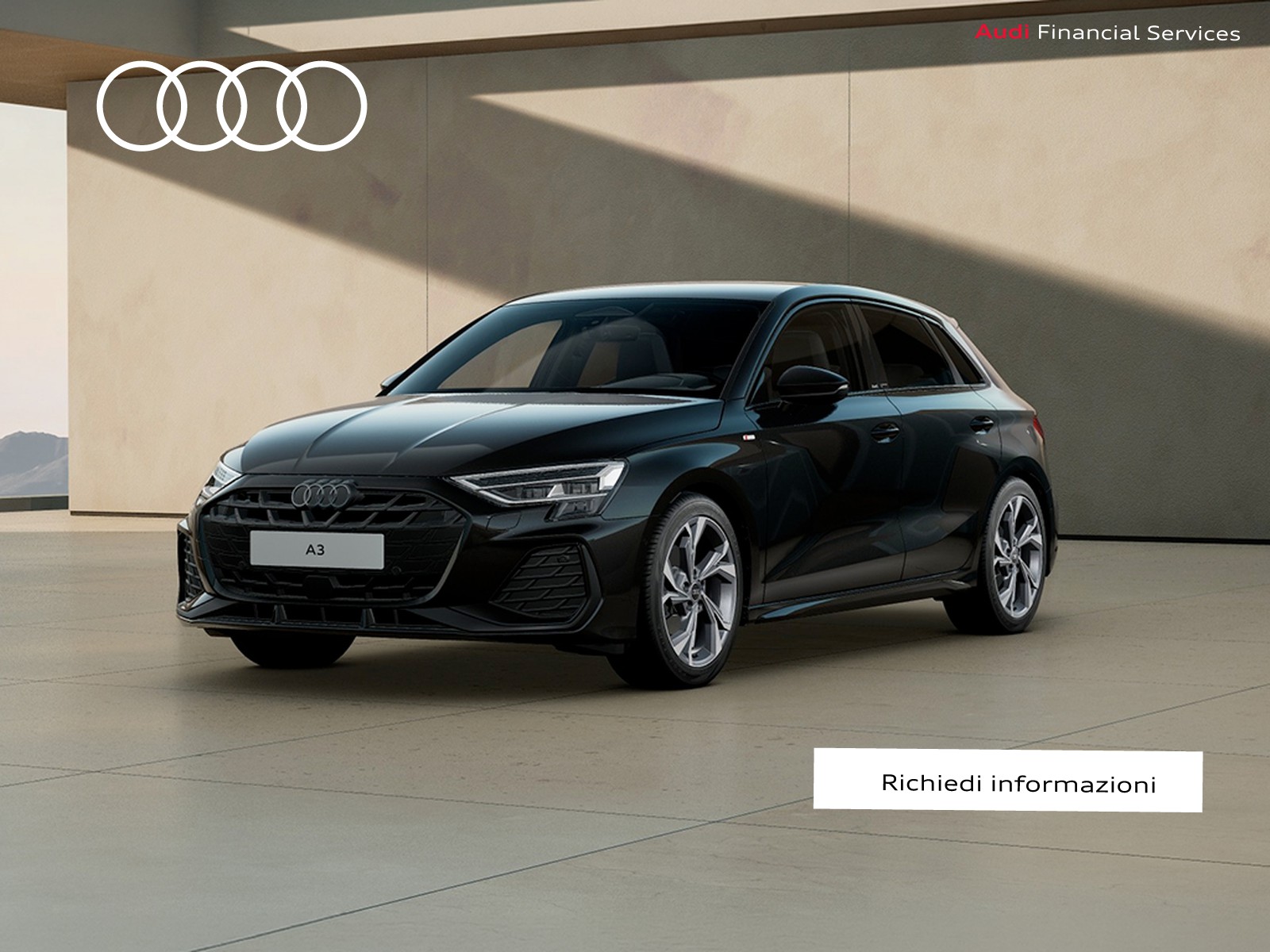 Audi A3 sportback 2.0 tdi s line edition 150cv s-tronic