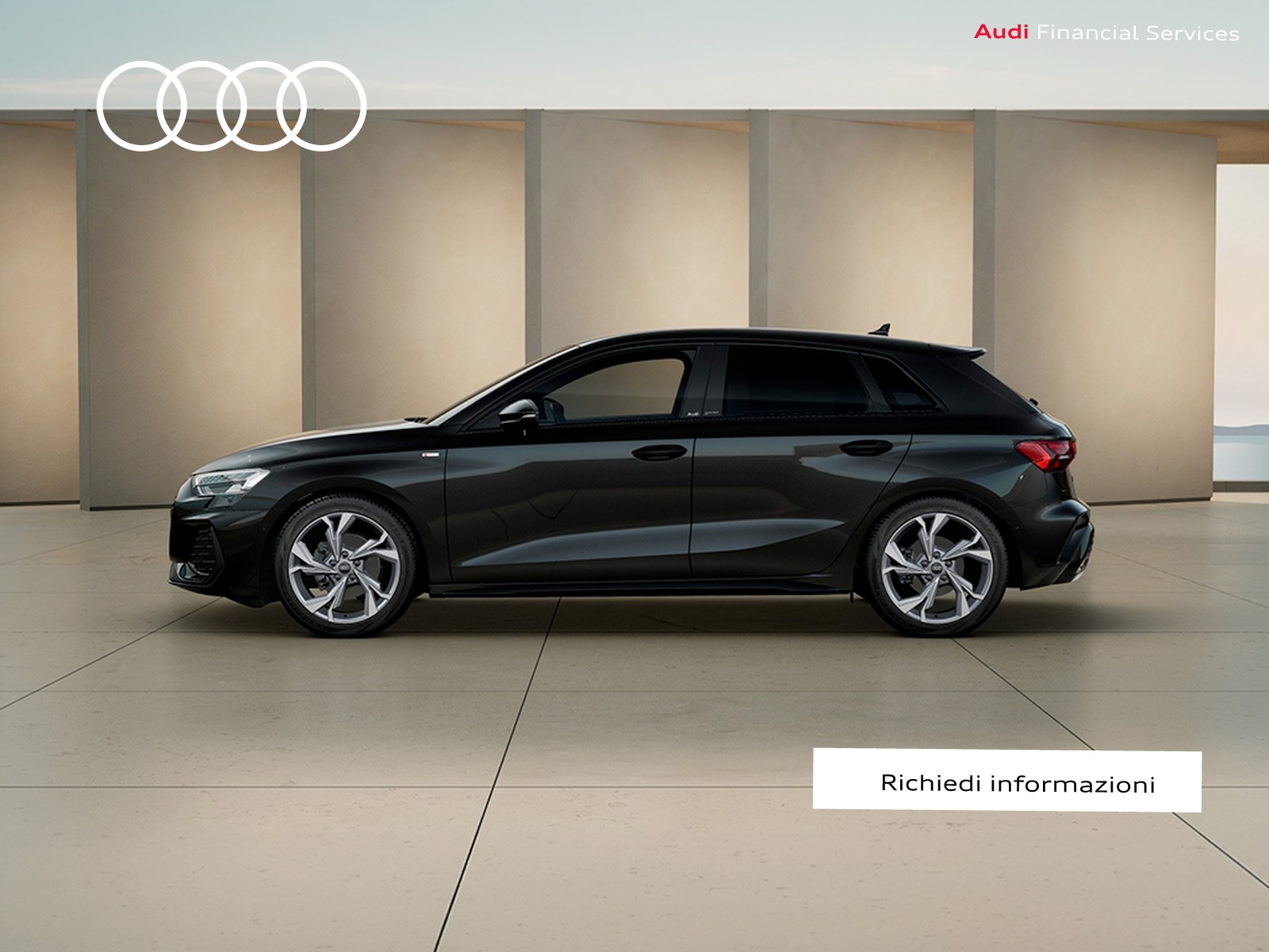 Audi A3 sportback 2.0 tdi s line edition 150cv s-tronic