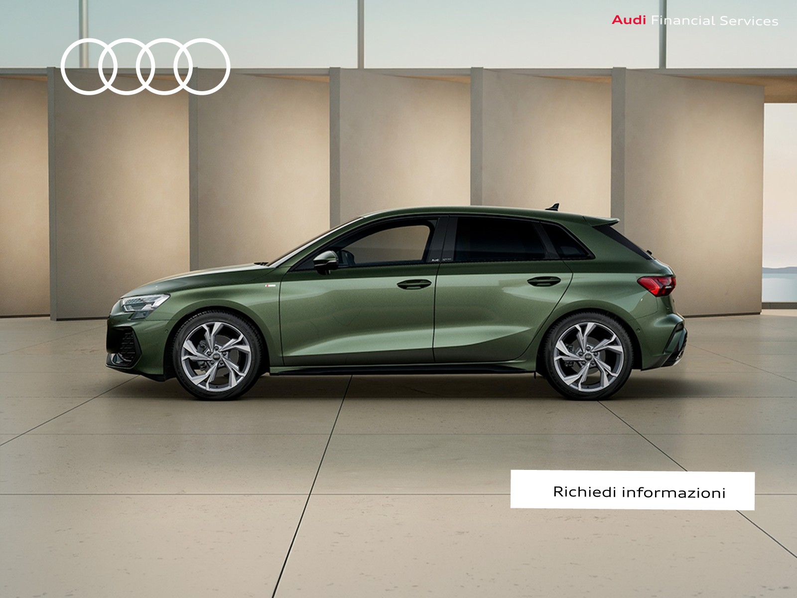 Audi A3 sportback 1.5 tfsi mhev s line edition 150cv s-tronic