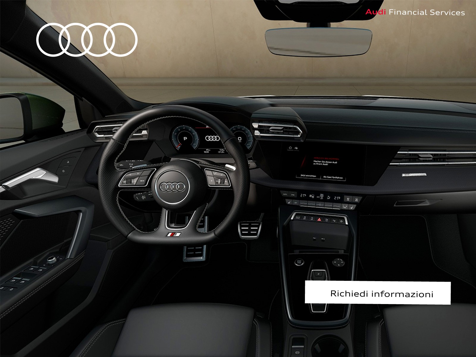 Audi A3 sportback 1.5 tfsi mhev s line edition 150cv s-tronic