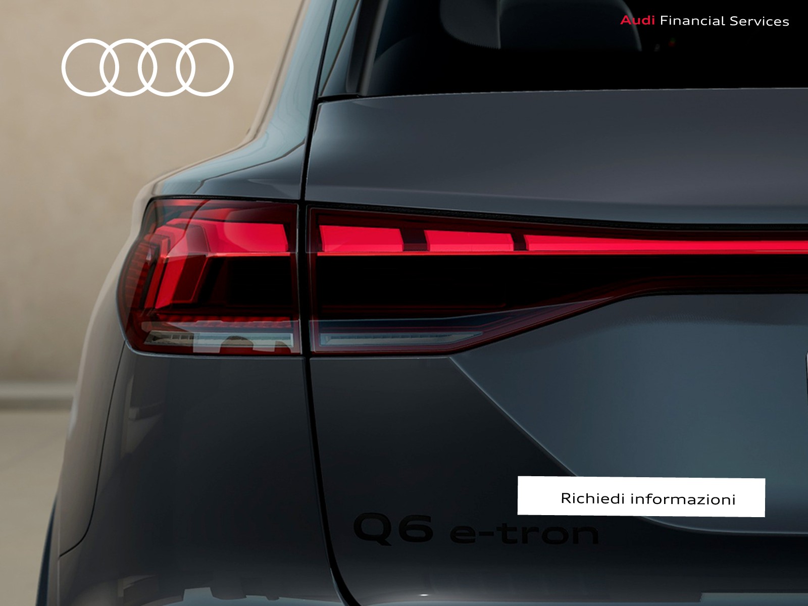 Audi Q6 e-tron performance s line 326cv