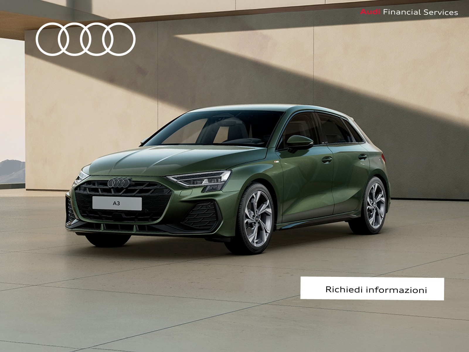 Audi A3 sportback 1.5 tfsi mhev s line edition 116cv s-tronic