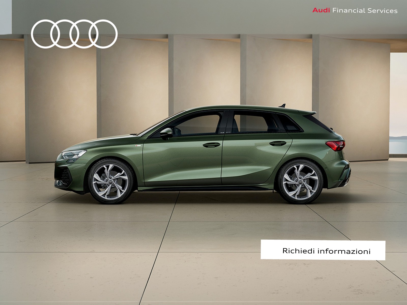Audi A3 sportback 1.5 tfsi mhev s line edition 116cv s-tronic