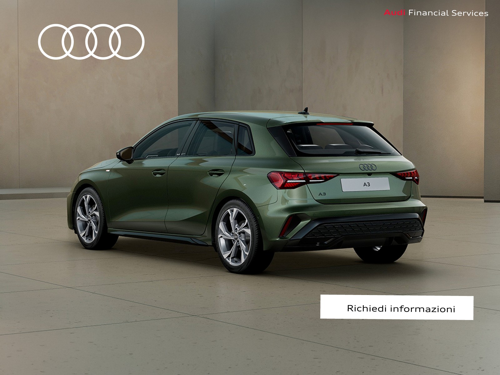 Audi A3 sportback 1.5 tfsi mhev s line edition 116cv s-tronic