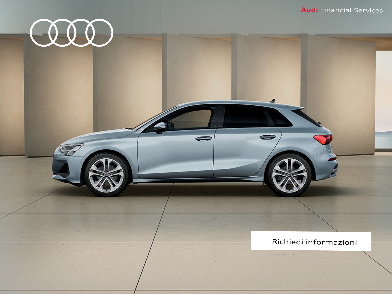 Audi A3 sportback 1.5 tfsi mhev business 116cv s-tronic