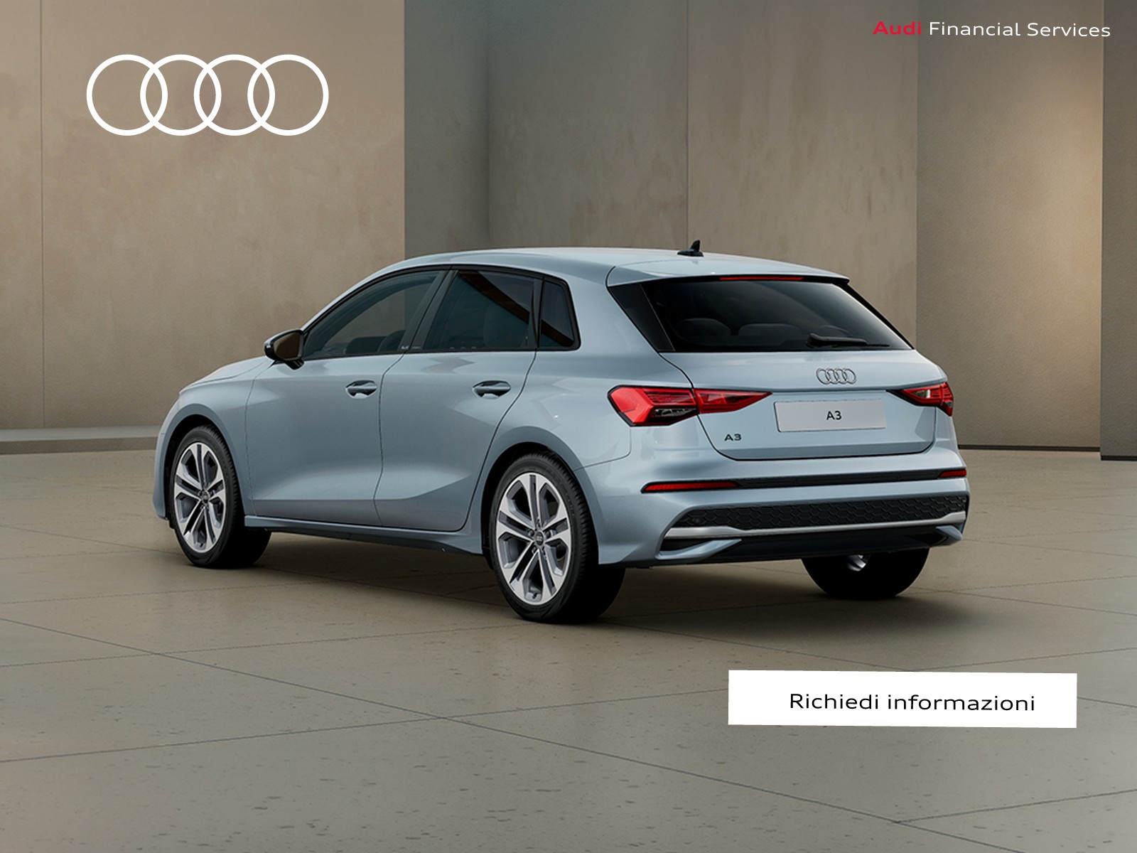 Audi A3 sportback 1.5 tfsi mhev business 116cv s-tronic