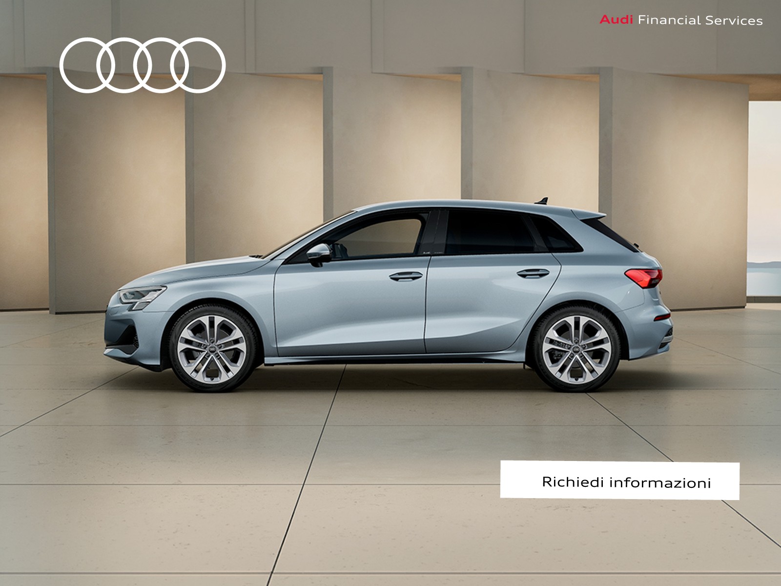 Audi A3 sportback 1.5 tfsi mhev business 116cv s-tronic