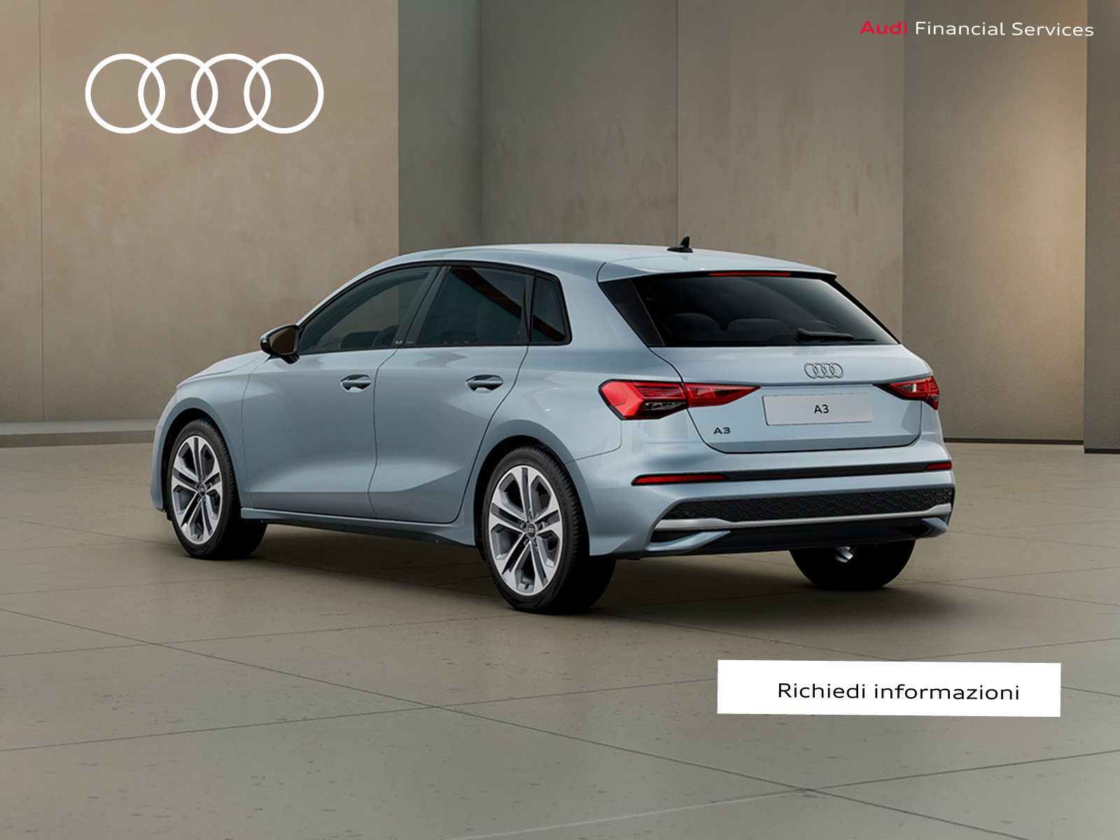 Audi A3 sportback 1.5 tfsi mhev business 116cv s-tronic