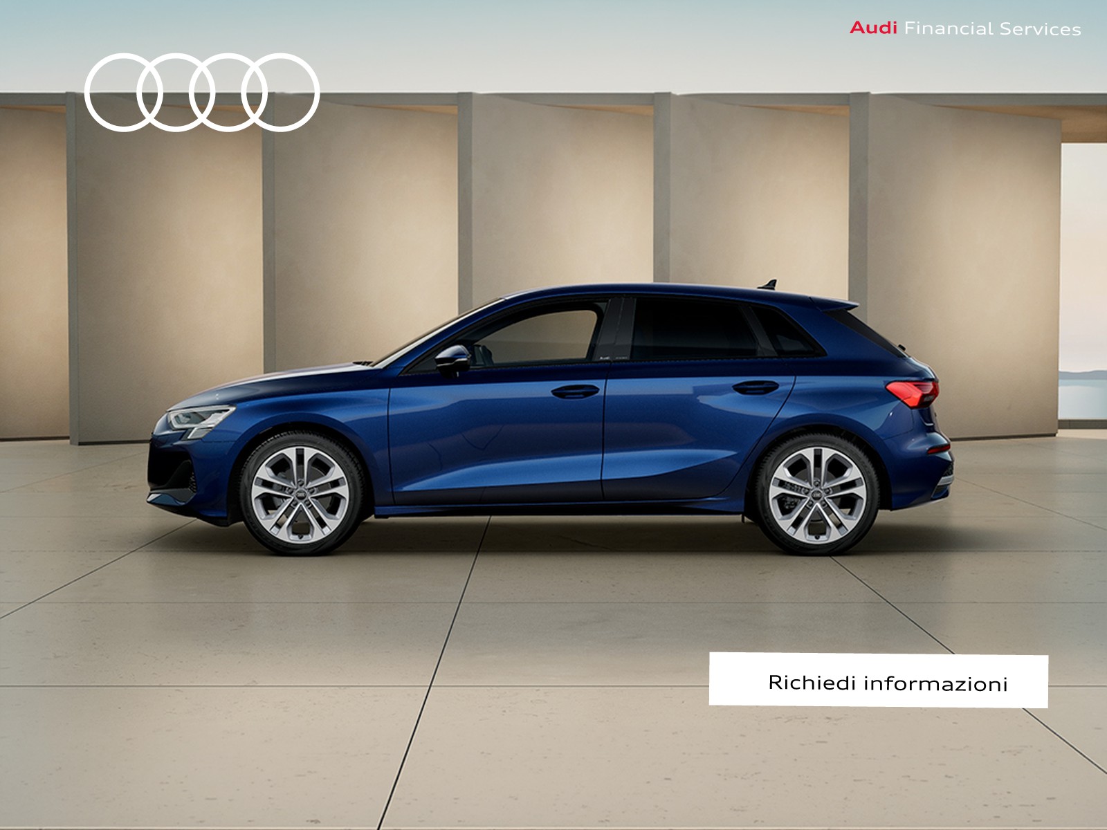 Audi A3 sportback 1.5 tfsi mhev business 116cv s-tronic