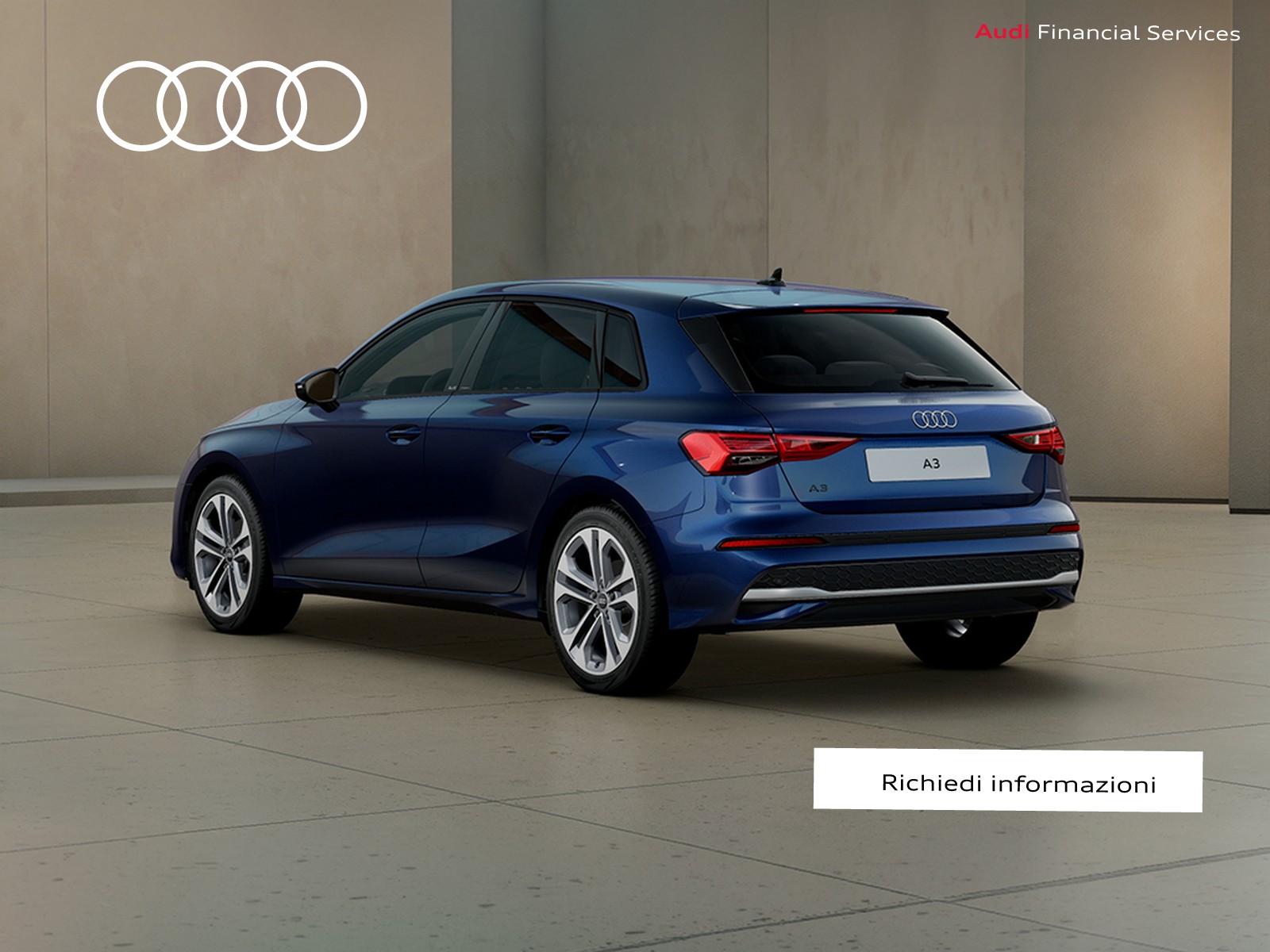 Audi A3 sportback 1.5 tfsi mhev business 116cv s-tronic