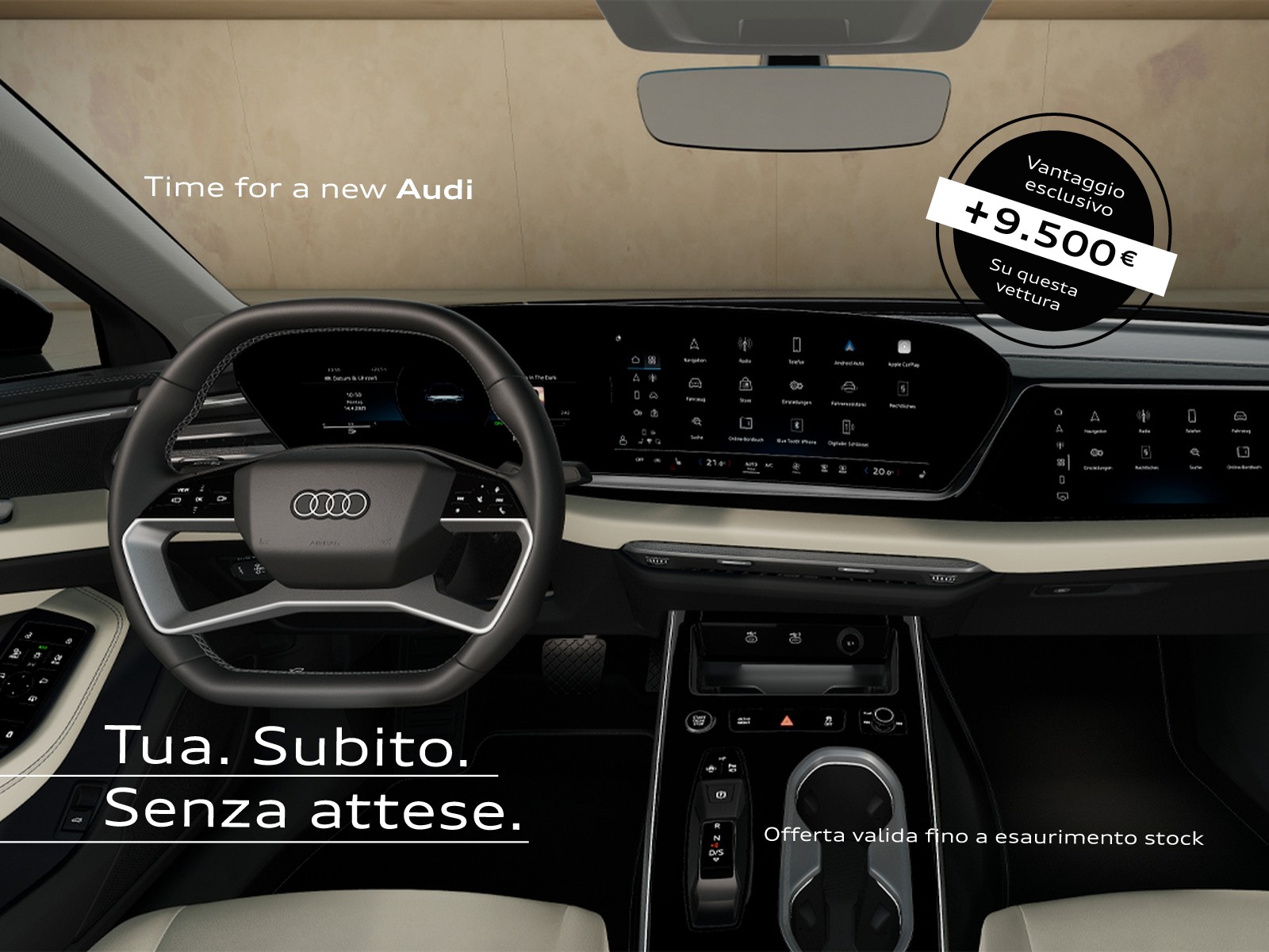 Audi A6 2.0 tdi mhev + s line edition 204cv s-tronic