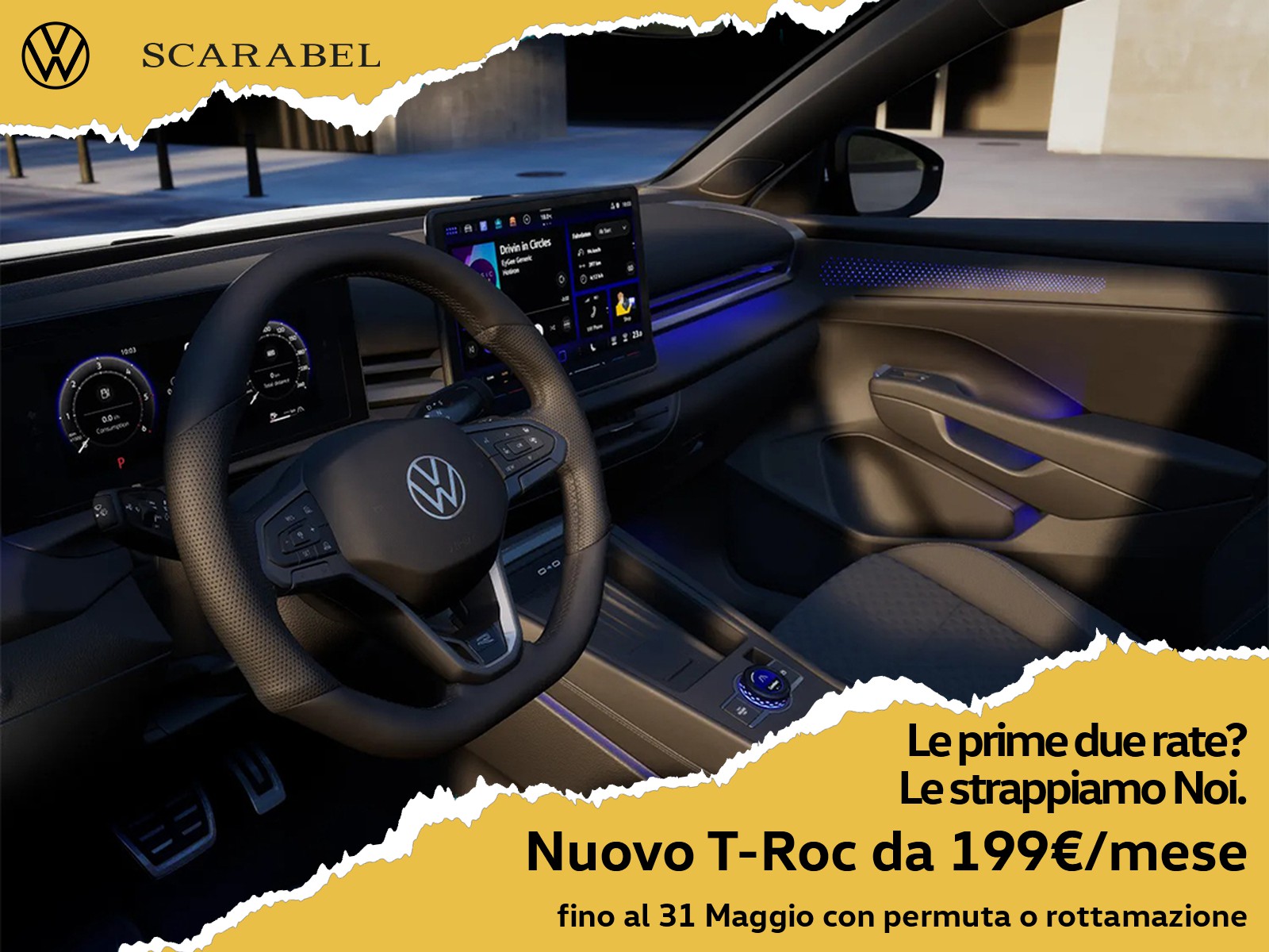 Volkswagen T-Roc 1.5 etsi r-line 150cv dsg