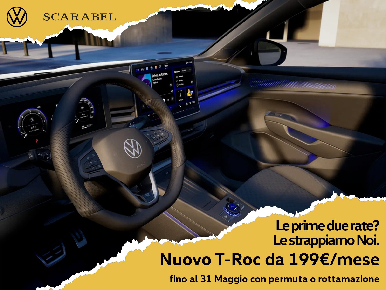Volkswagen T-Roc 1.5 etsi r-line 150cv dsg