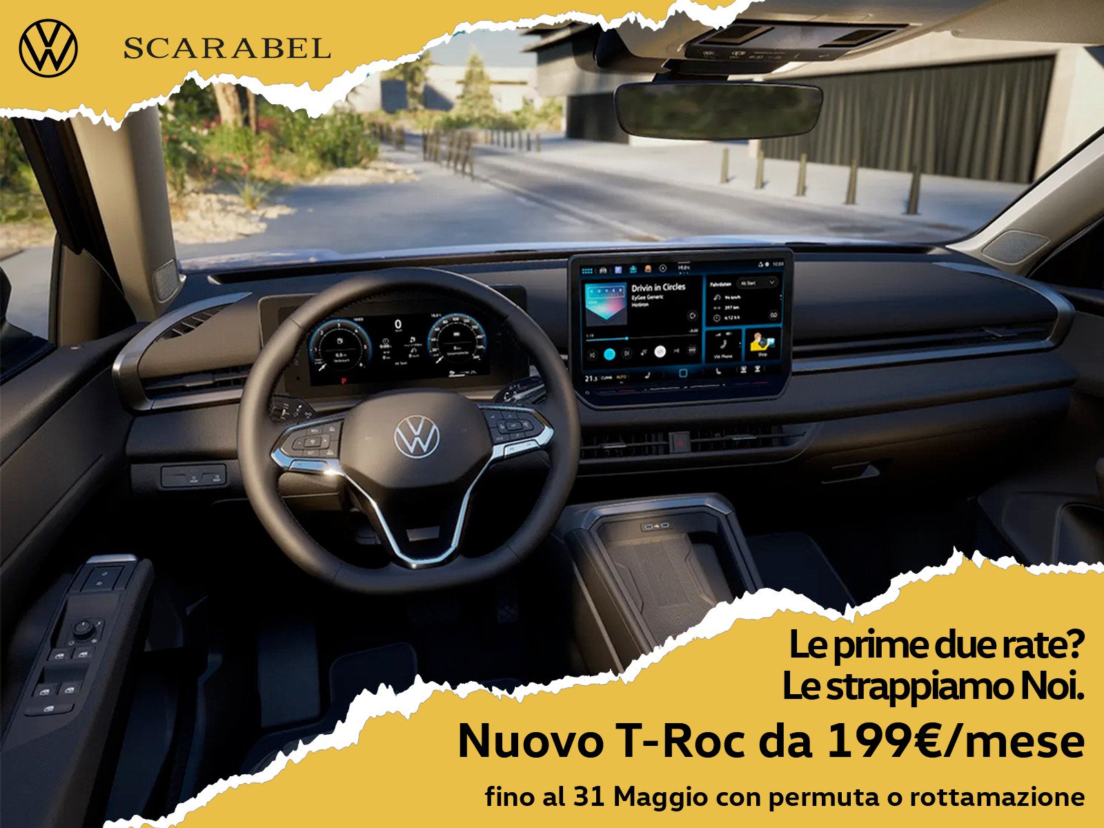 Volkswagen T-Roc 1.5 etsi life 115cv dsg