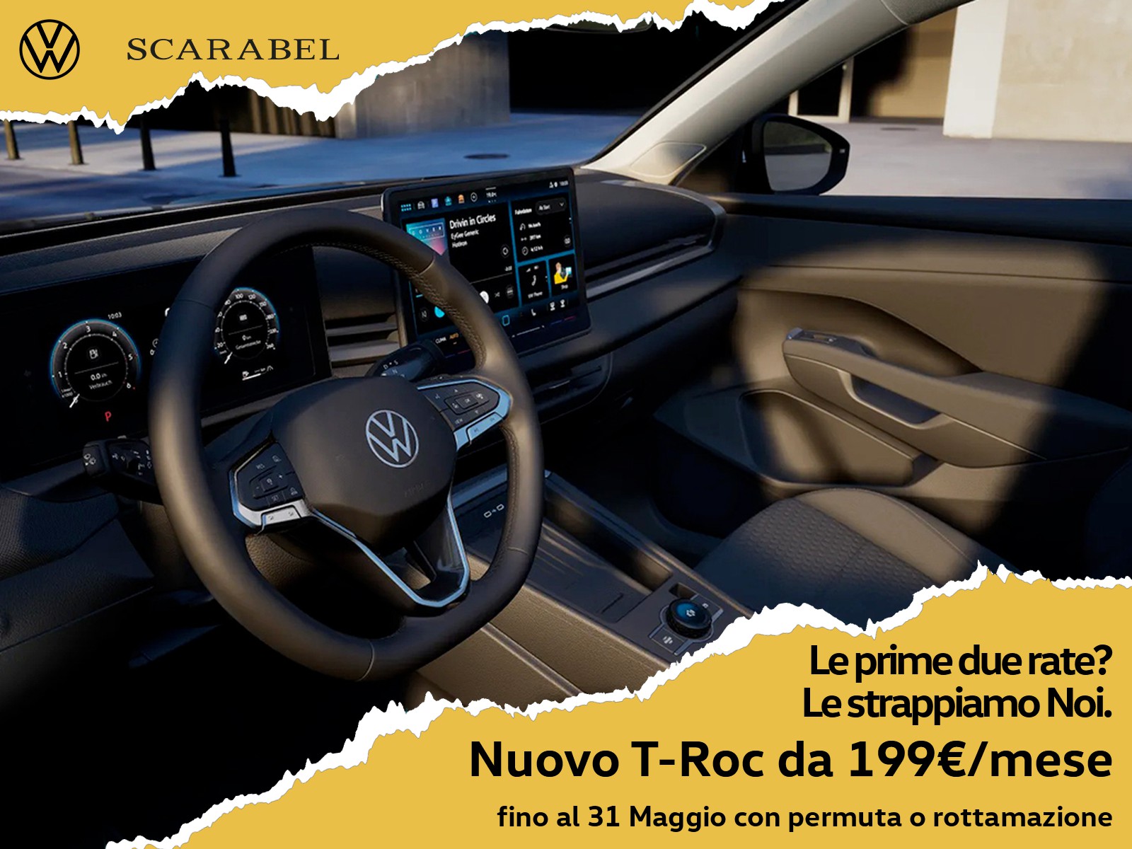 Volkswagen T-Roc 1.5 etsi life 150cv dsg