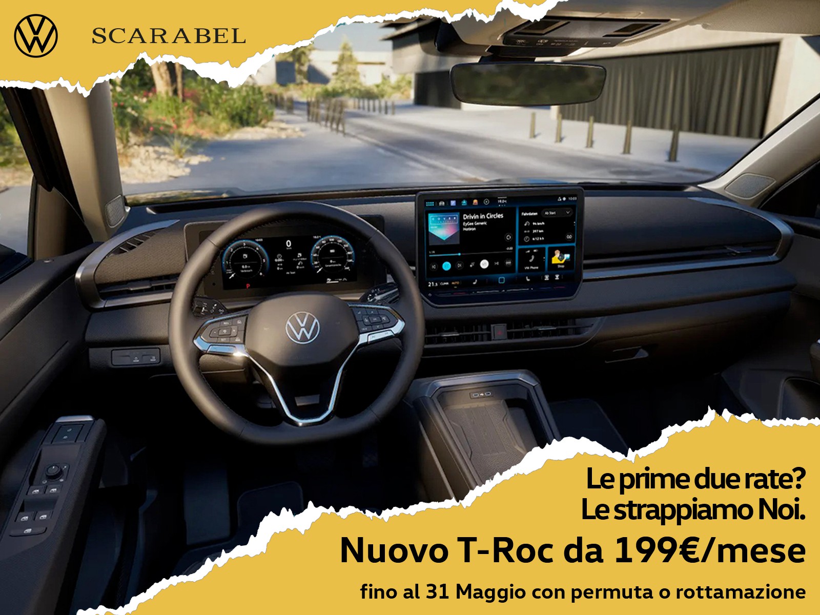 Volkswagen T-Roc 1.5 etsi life 150cv dsg