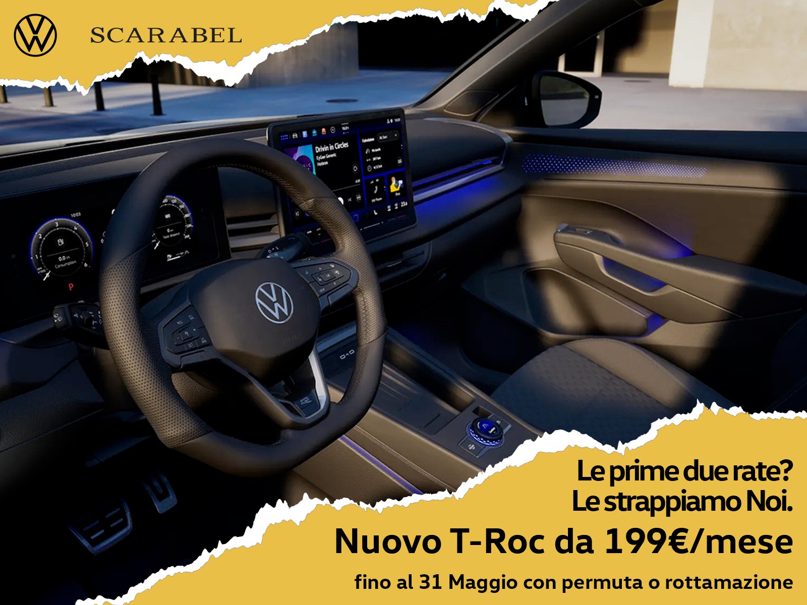 Volkswagen T-Roc 1.5 etsi r-line 150cv dsg