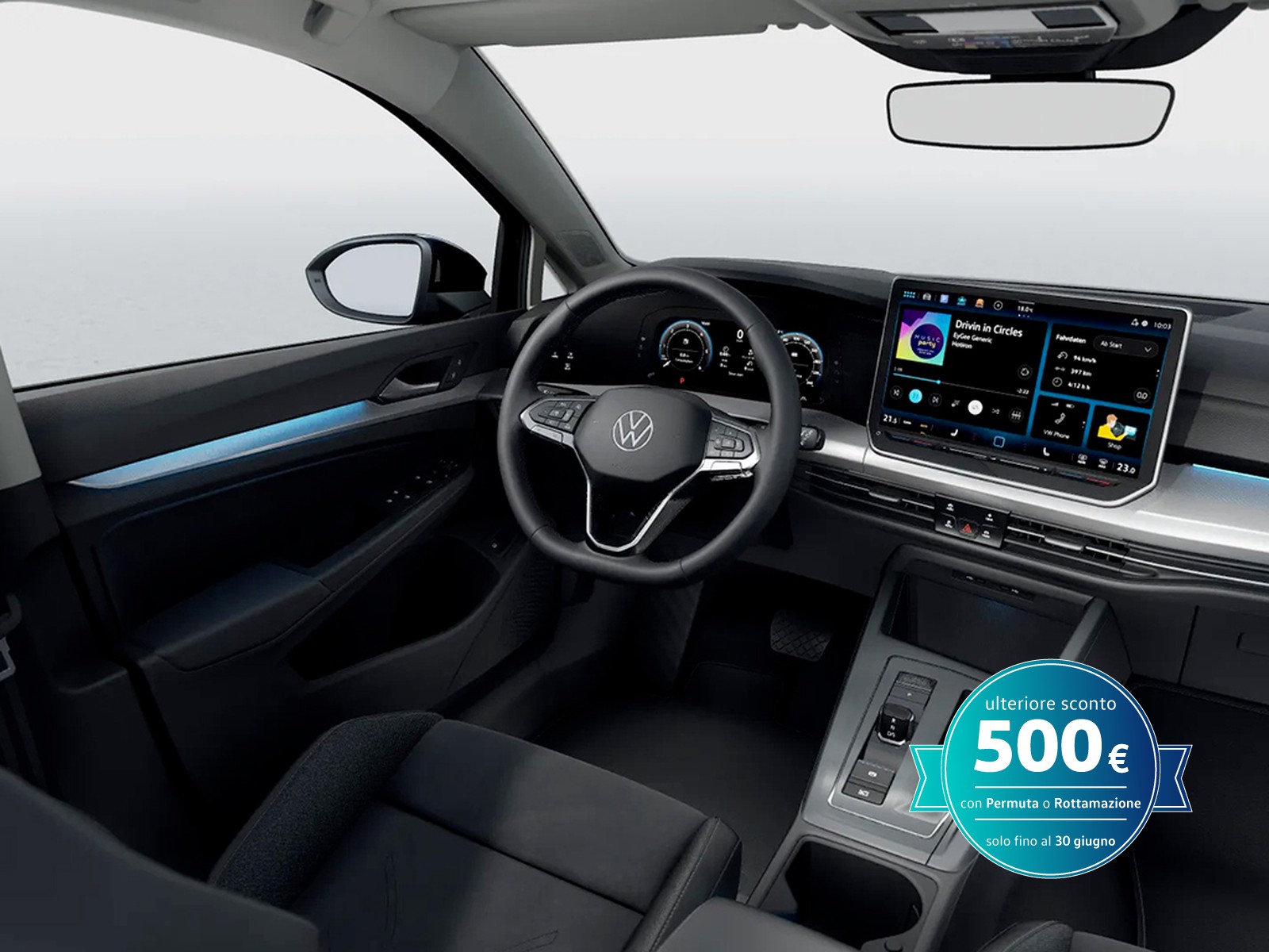 Volkswagen Golf 1.5 tsi ehybrid edition plus 204cv dsg