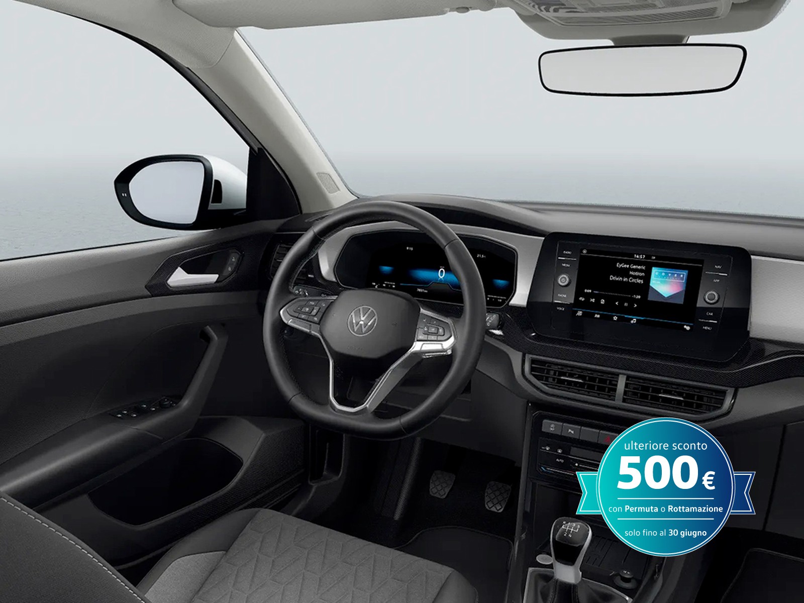 Volkswagen T-Cross 1.0 tsi edition plus 95cv