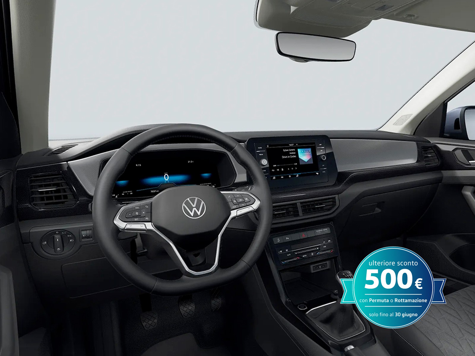 Volkswagen T-Cross 1.0 tsi edition plus 95cv