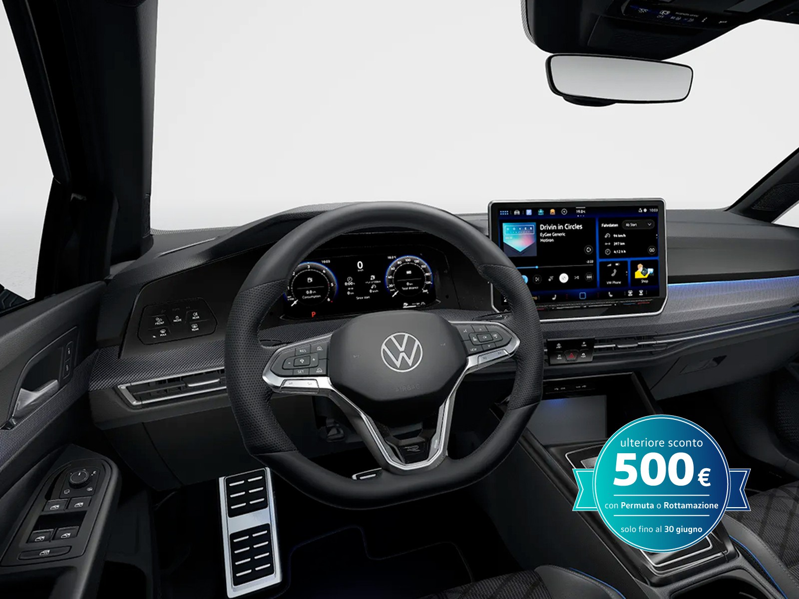 Volkswagen Golf 1.5 etsi r-line plus 150cv dsg