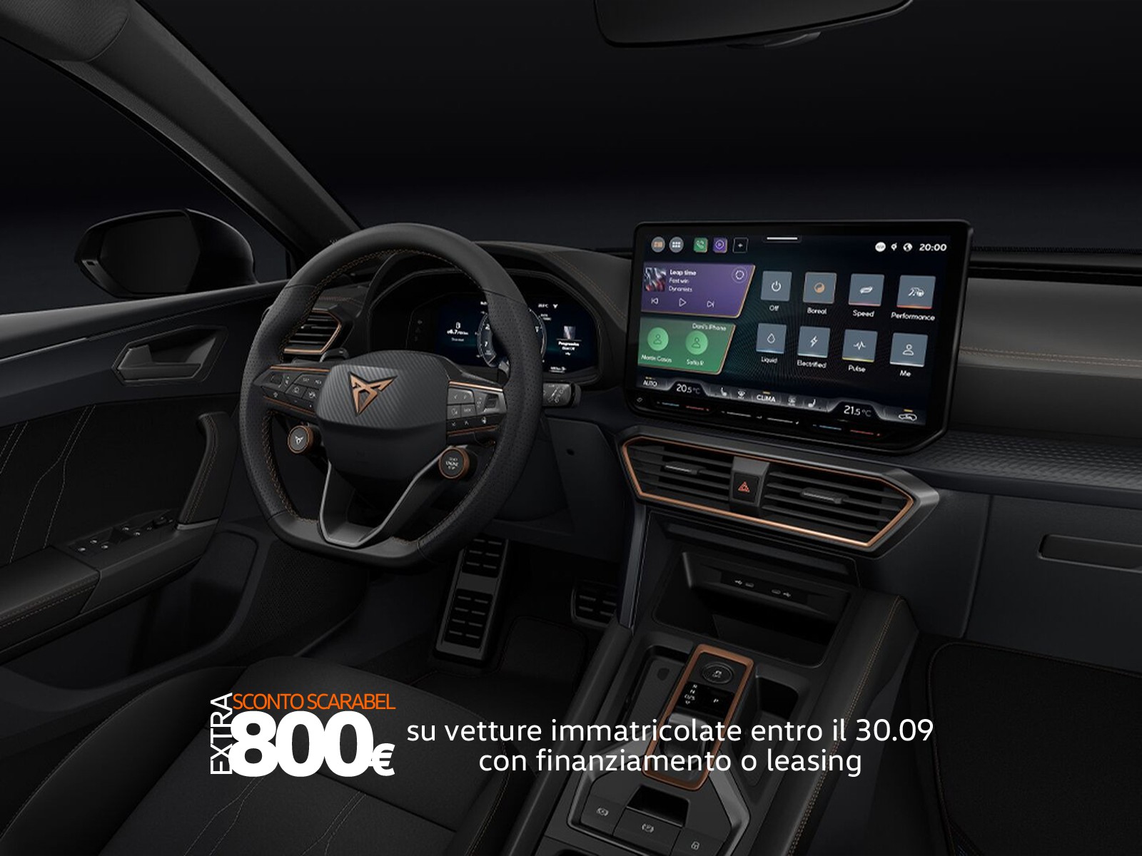 Cupra Leon 1.5 hybrid edge 150cv dsg