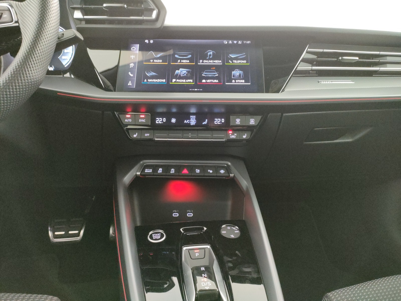 Audi A3 sportback 2.0 tdi s line edition 150cv s-tronic