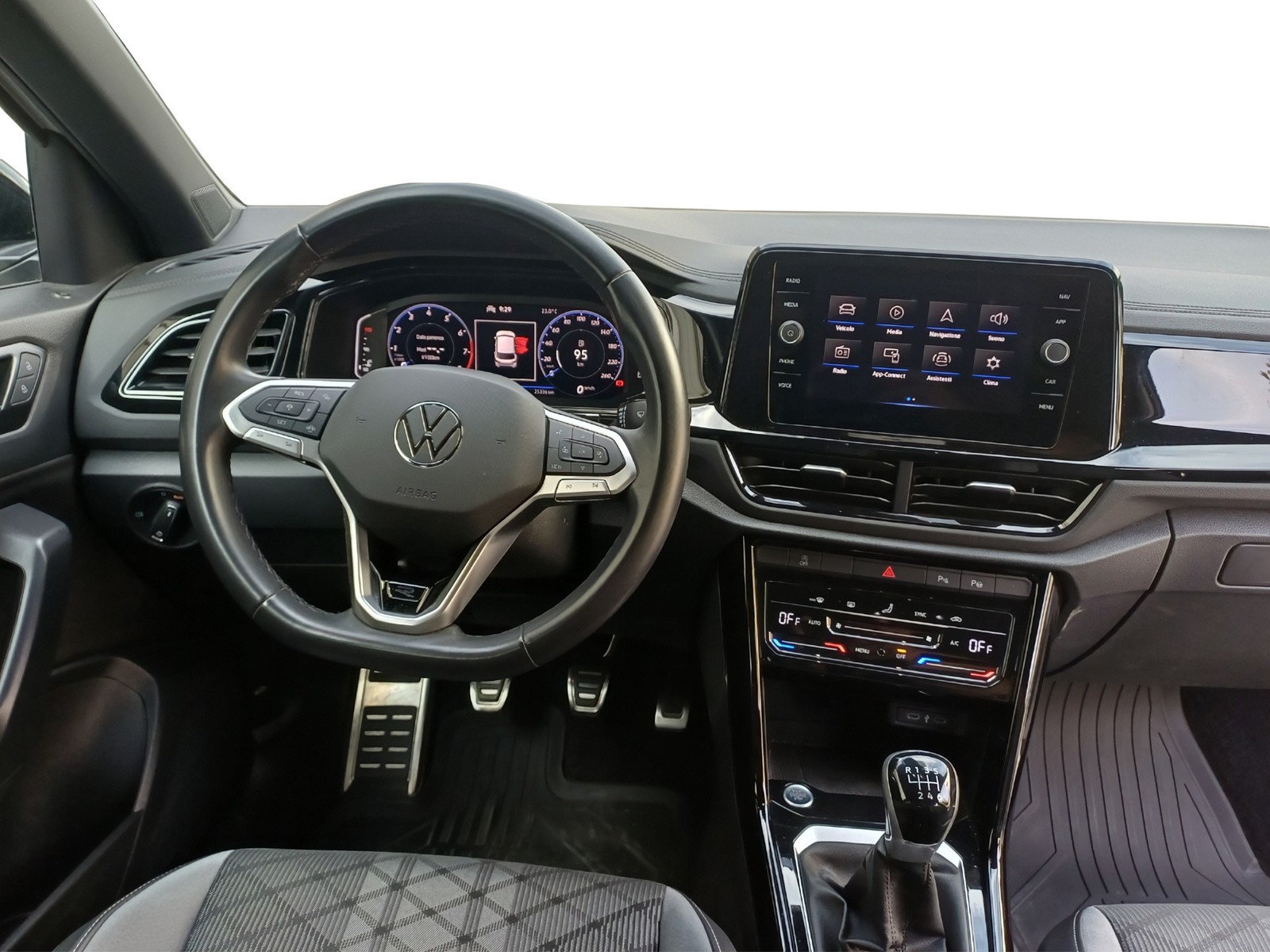 Volkswagen T-Roc 1.0 tsi r-line 110cv