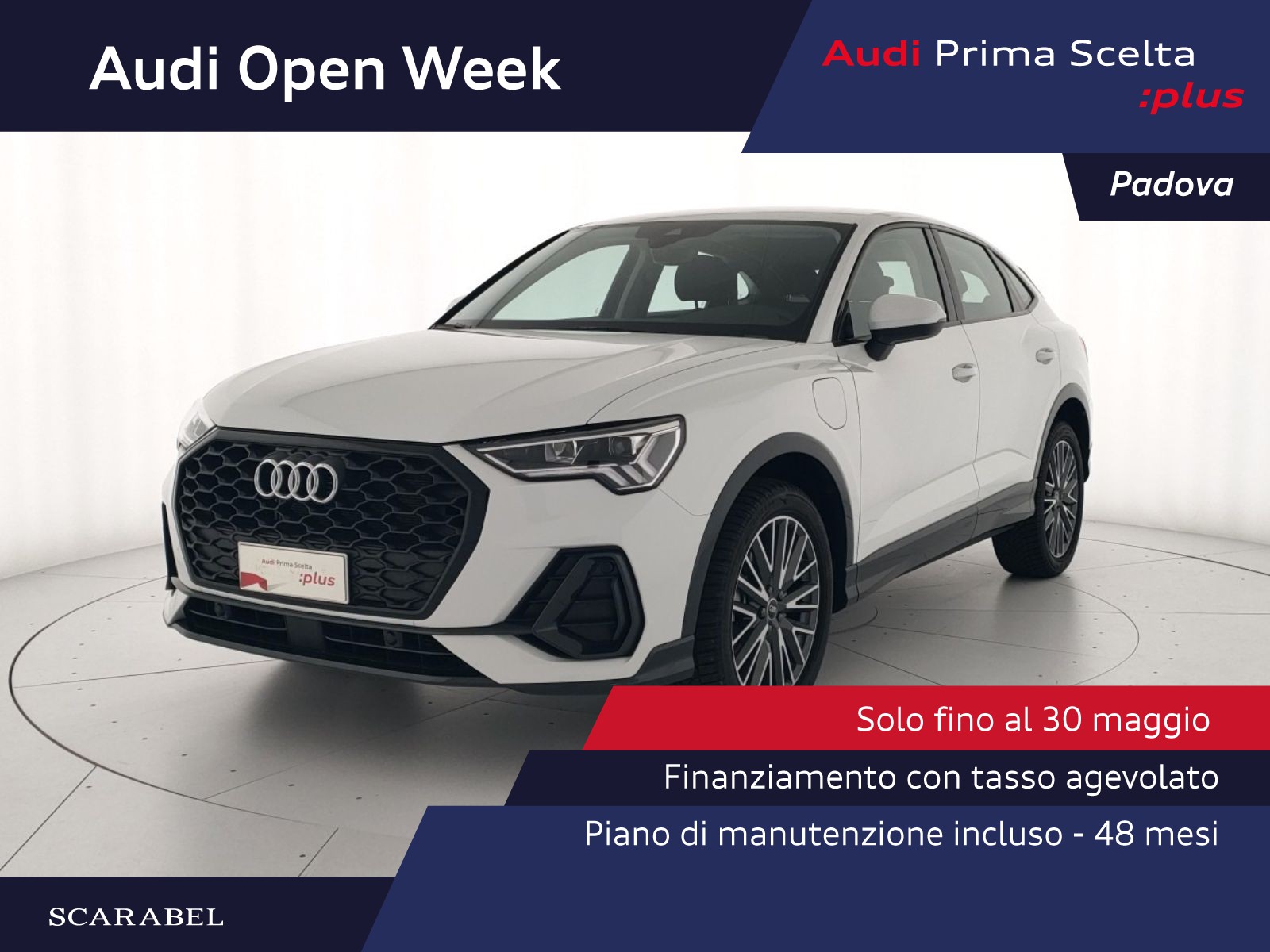 Audi Q3 sportback 45 1.4 tfsi e business plus s-tronic