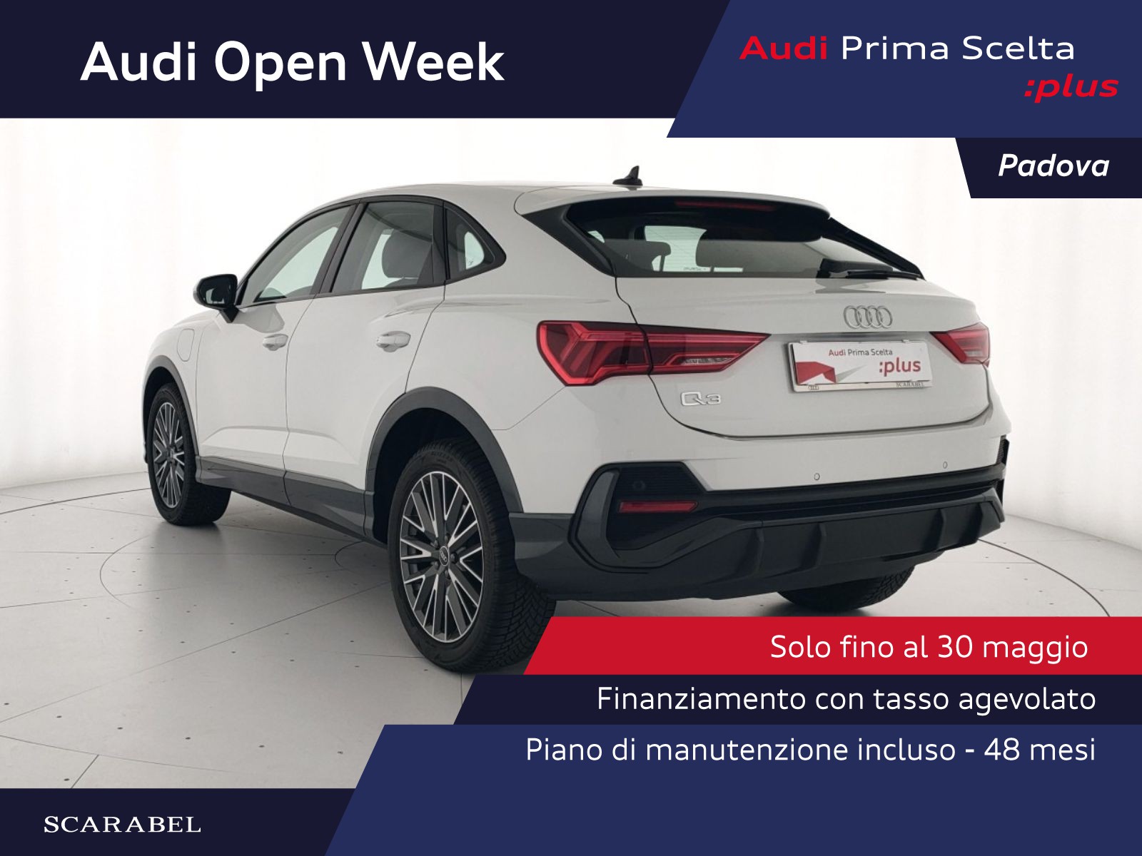 Audi Q3 sportback 45 1.4 tfsi e business plus s-tronic