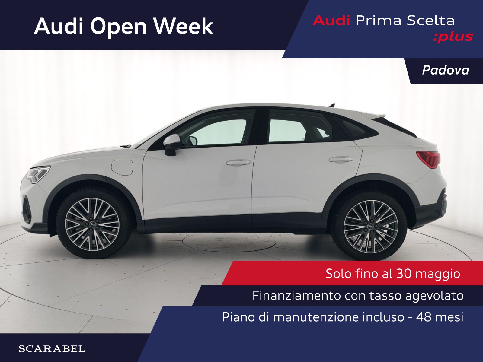 Audi Q3 sportback 45 1.4 tfsi e business plus s-tronic